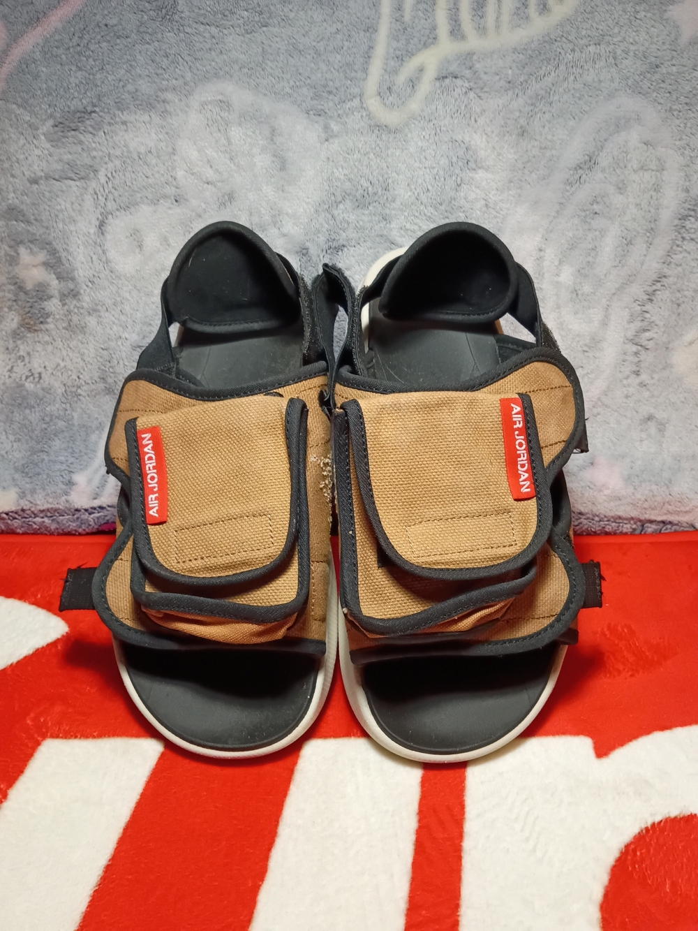 Air Jordan LS Slide "Beach" Brown – Men's Size 9 (CZ0791-200)